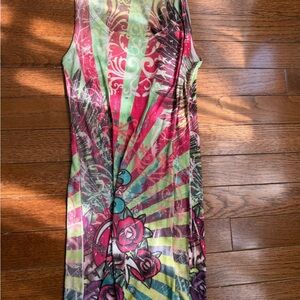 Vintage Multicolor Patterned Top